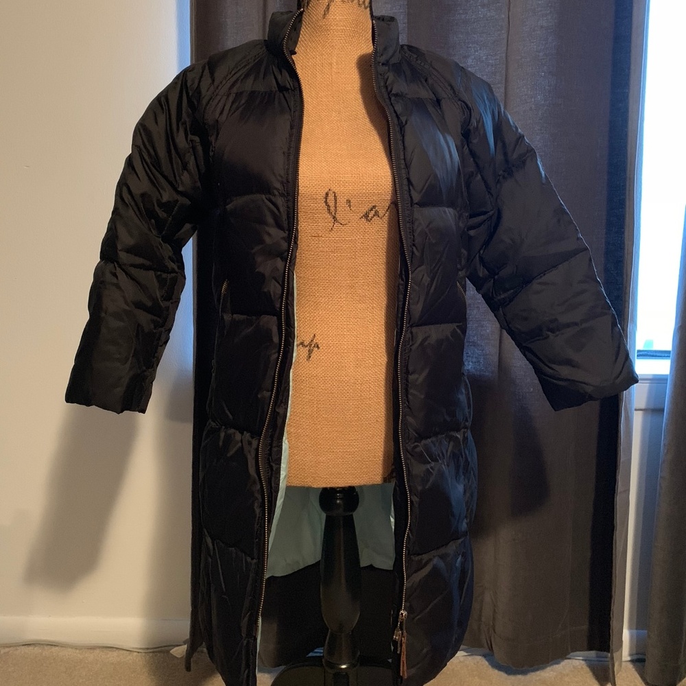 Girl's Navy Blue UGG Puffer Coat